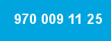 970 009 11 25